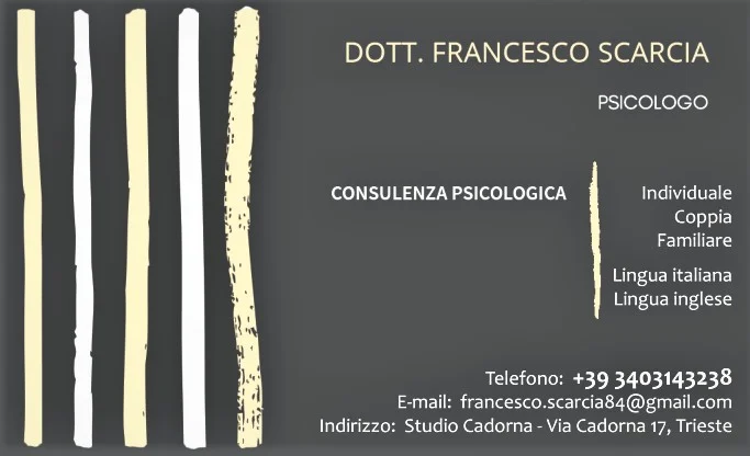 Dott. Francesco Scarcia Psicologo