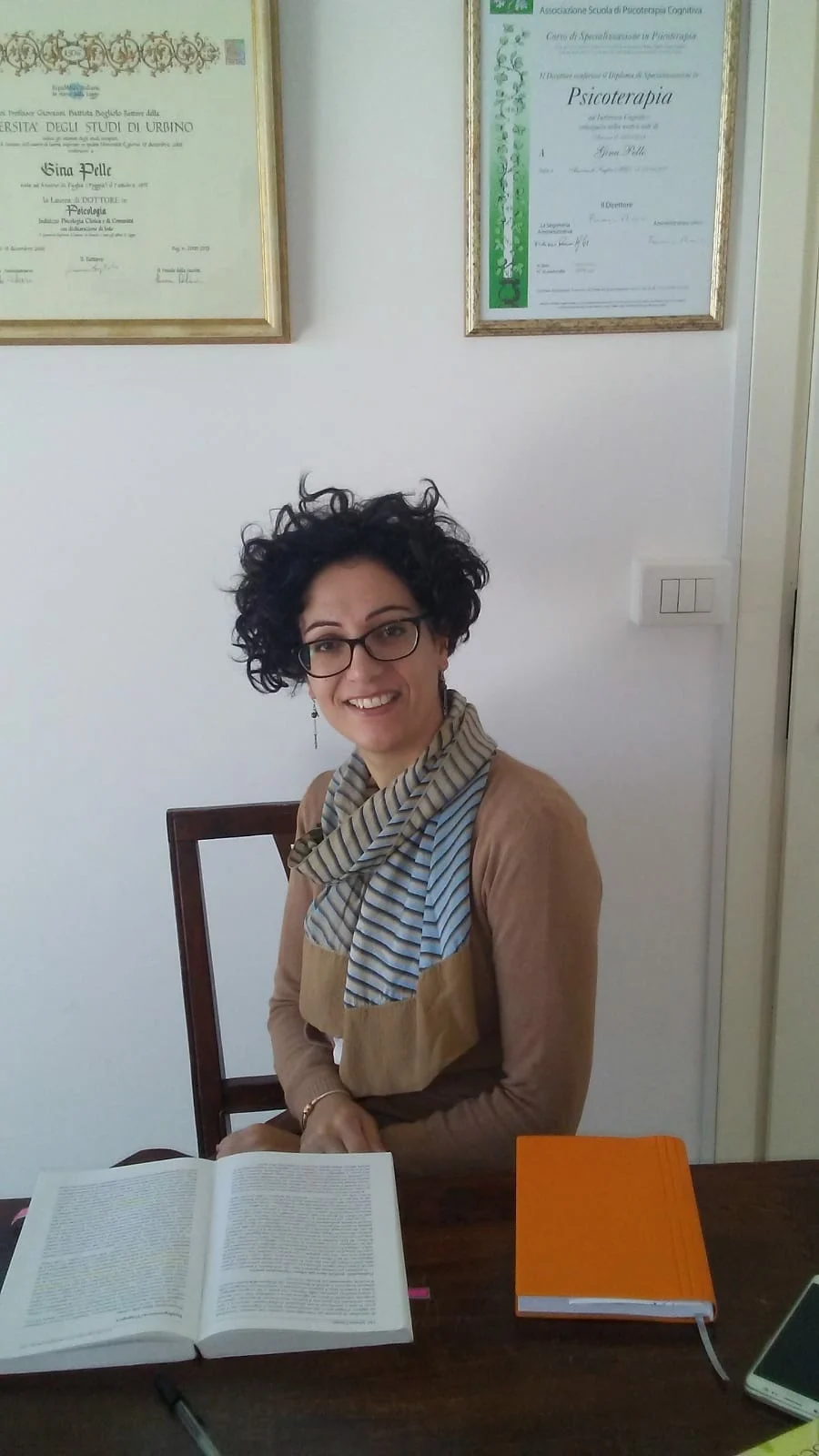 Dott.ssa Gina Pelle Psicologa - Psicoterapeuta Cognitivo-Comportamentale