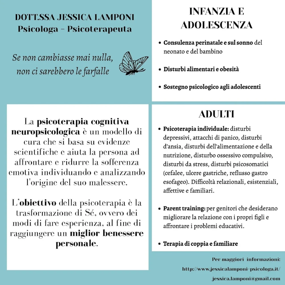Dott.ssa Jessica Lamponi - Psicologa Psicoterapeuta - 3