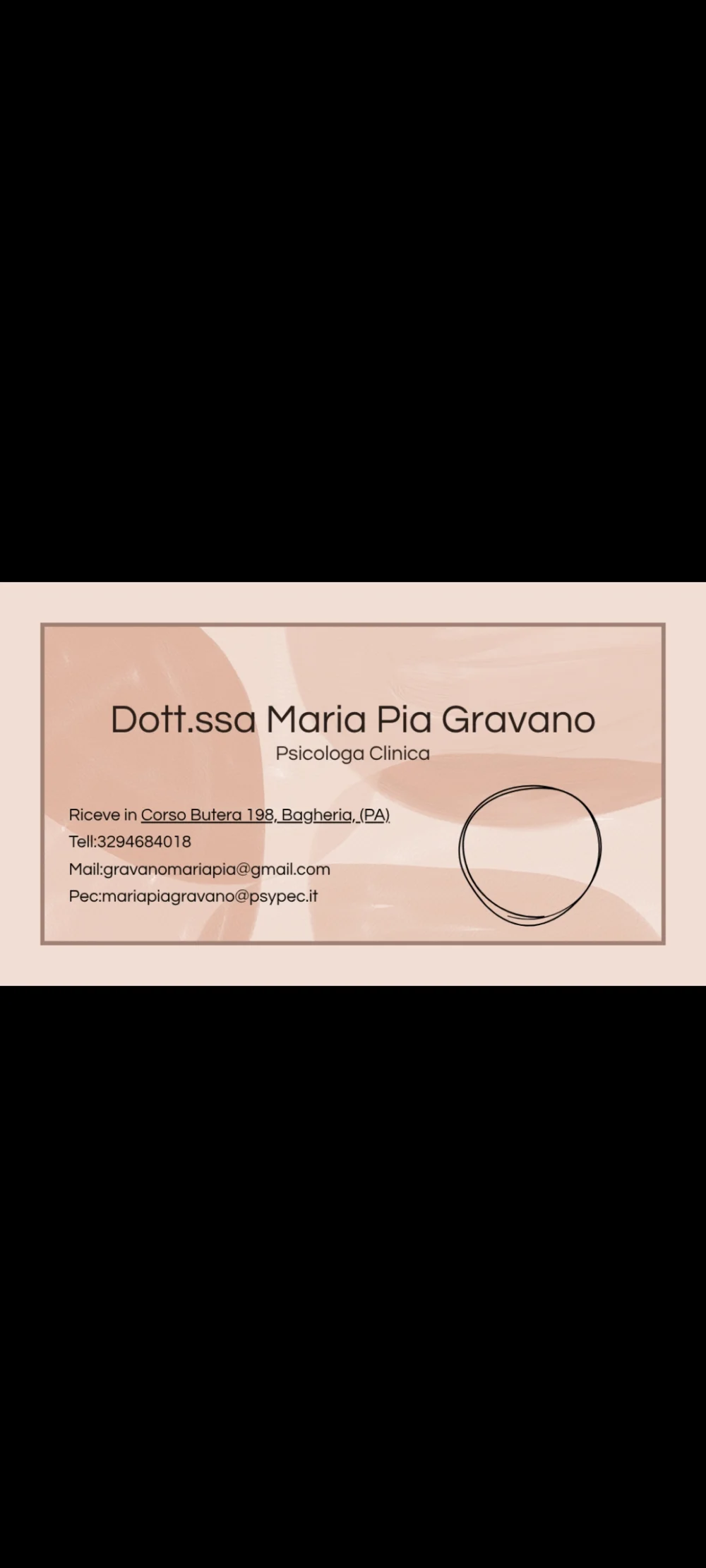 Dott.ssa Maria Pia Gravano- Psicologa