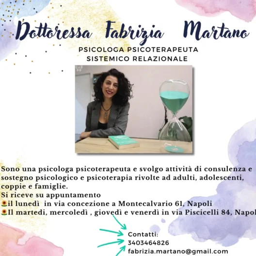 FABRIZIA MARTANO Psicologa Psicoterapeuta Vomero - 4