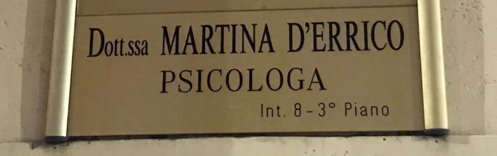 Psicologo Ancona Dott.ssa Martina D'Errico